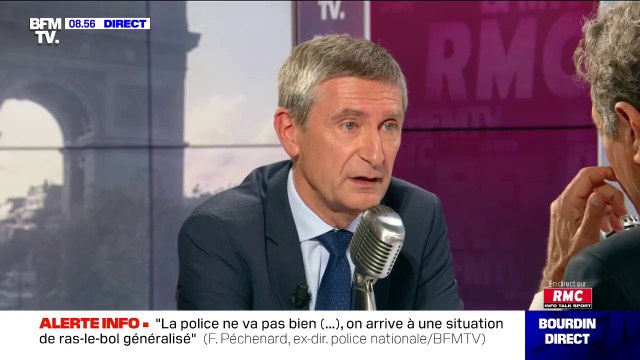 Pour l'ex-directeur de la police nationale Frédéric Péchenard, les propos de Jean-Luc Mélenchon sur la police sont inadmissibles