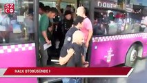 İstanbul'da halk otobüsünde hırısızlık alarmı