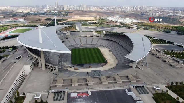 Atatürk Olimpiyat Stadı, UEFA Şampiyonlar Ligi finaline hazırlanıyor