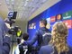 Ligue des Champions: Groupe D - Cristiano Ronaldo quitte le stade avec son fils