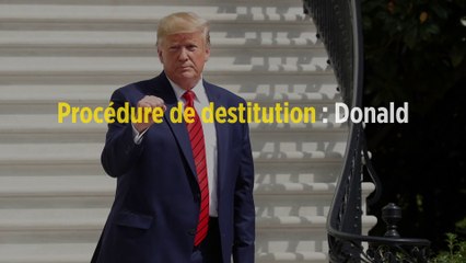 Procédure de destitution : Donald Trump dénonce un « coup d'État »