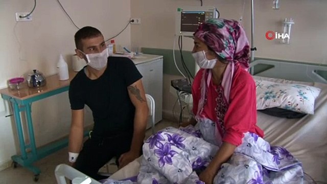 Böbreği iflas eden anne oğlu sayesinde hayata tutundu