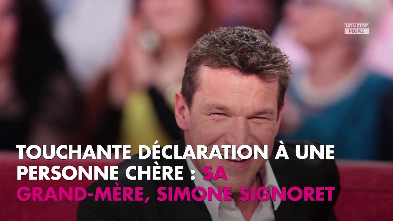 Benjamin Castaldi ému : sa touchante déclaration à sa grand-mère Simone Signoret