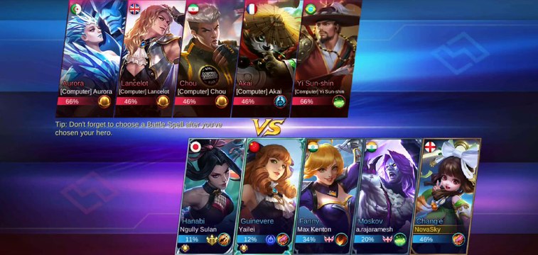 Mobile Legends Bang Bang Hero Chang'e Gameplay