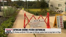 S. Korea confirms two more cases of African swine fever at pig farms in Paju