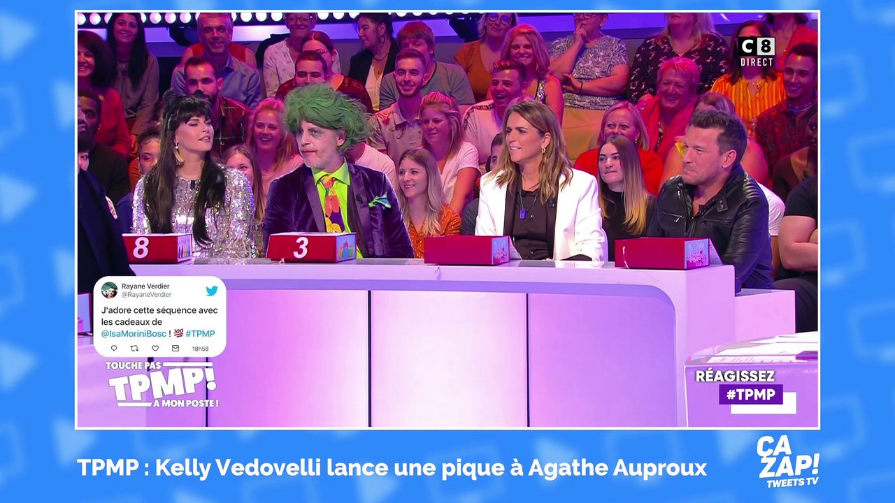 TPMP : Kelly Vedovelli lance une pique à Agathe Auproux