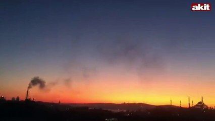 Vatandaşın kamerasına yansıdı! İstanbul'un havasını işte böyle kirletiyorlar