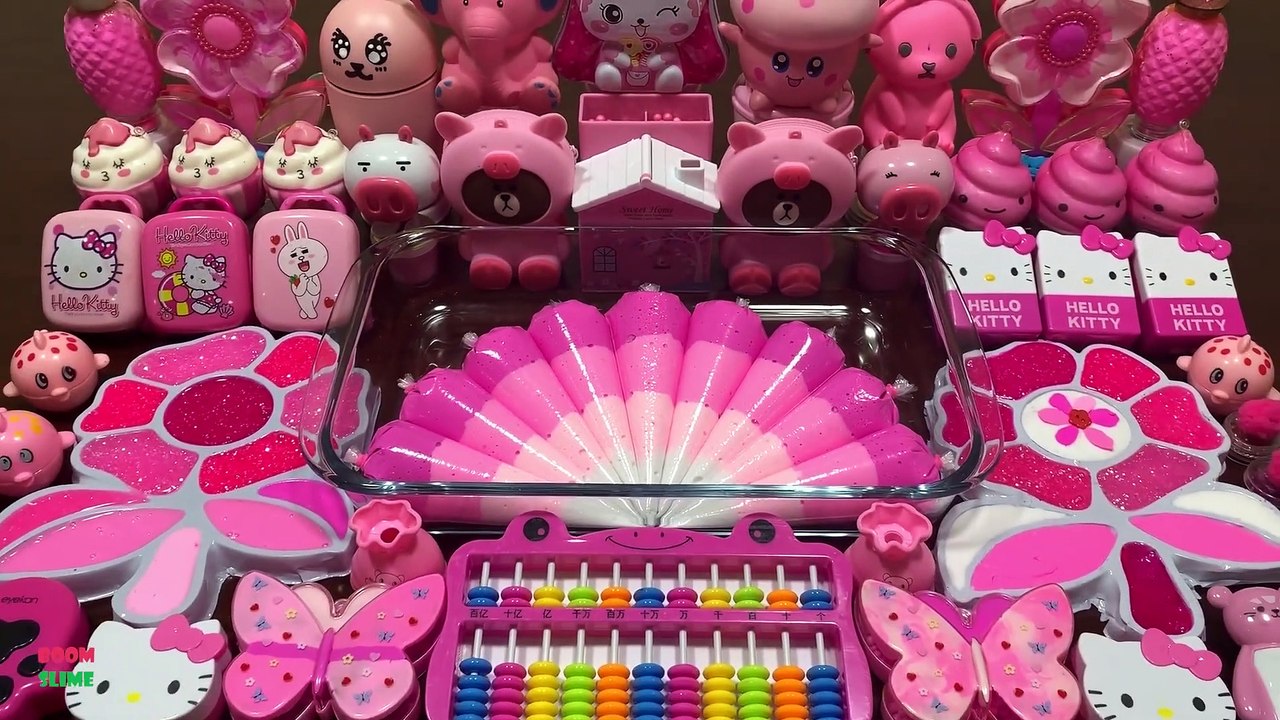 Relaxing with Piping Bags !! Mixing Random Things Into Slime !! Satisfying Slime Smoothie #678