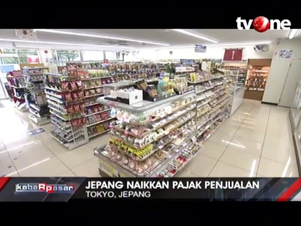 Pemerintah Jepang Naikkan Pajak Penjualan