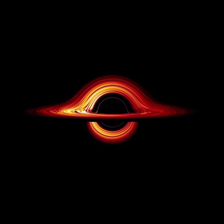 Comment un trou noir déforme l’espace-temps