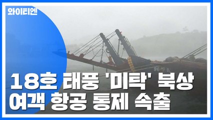 피해 상황 계속 늘어...하늘길은 사실상 '마비' / YTN