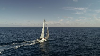 Le Class 40 de Mathieu Claveau, prêt pour la Transat Jacques Vabre