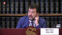 Salvini al Senato: 