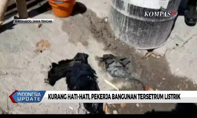 Kurang Hati-hati, Pekerja Bangunan Tersetrum Listrik