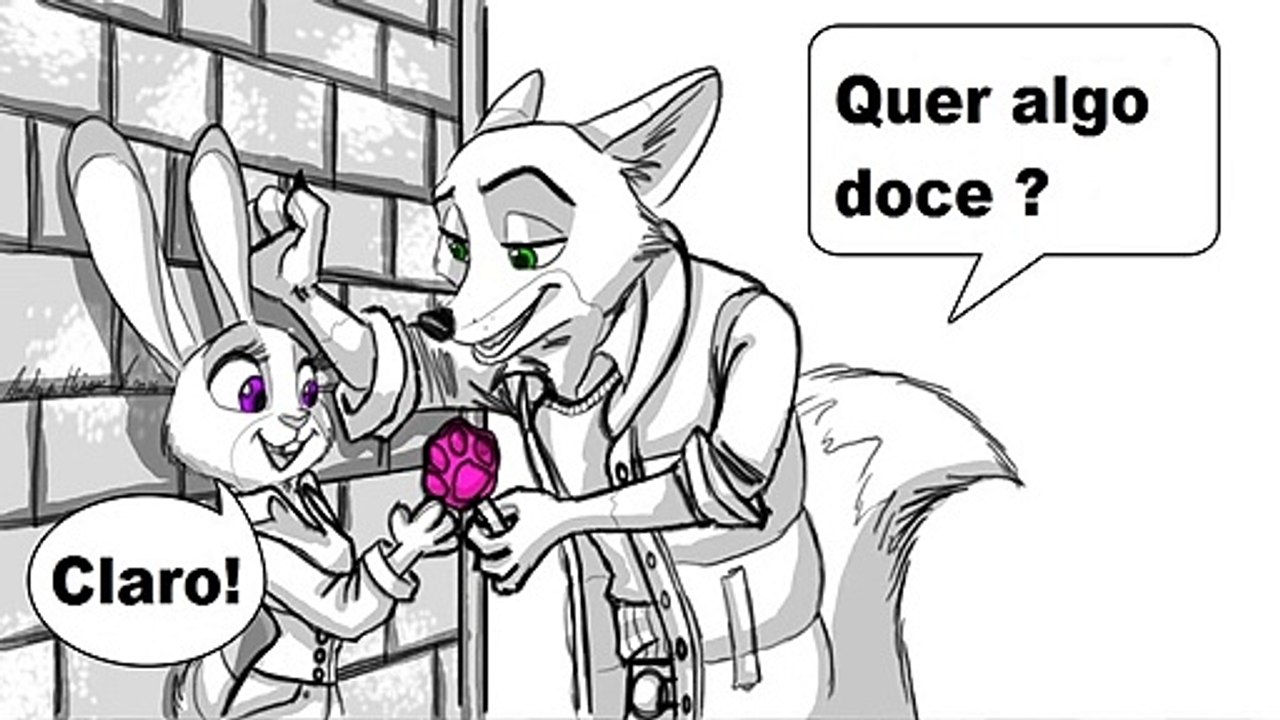 Zootopia comic- Quer algo doce