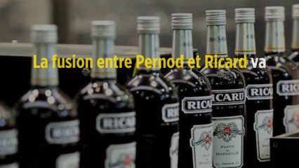 La fusion entre Pernod et Ricard va engendrer 190 suppressions de postes