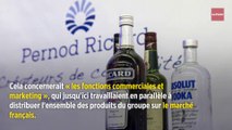 La fusion entre Pernod et Ricard va engendrer 190 suppressions de postes