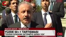 Meclis Başkanı Şentop'tan AKP'li Faruk Çelik'e '50 1' yanıtı