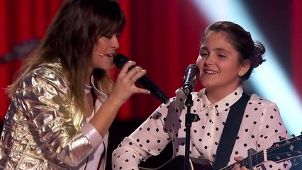 Isabel Marsal canta 'Borracha de amor' con Vanesa Martín en 'La Voz Kids'