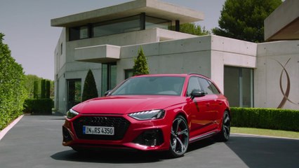 The updated Audi RS 4 Avant Design Preview