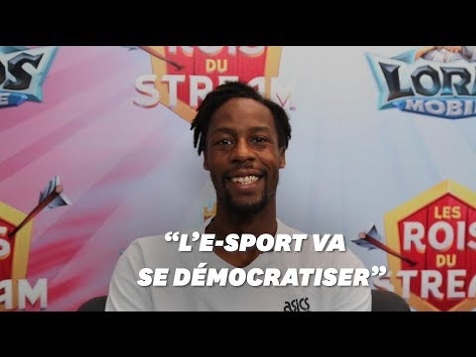 Pour Gaël Monfils, l'e-sport doit être reconnu comme un sport