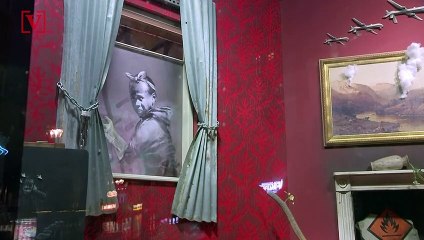 A Pop-Up Banksy Art Exhibit Is Turning Heads in London