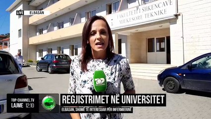 Regjistrimet në universitetin e Elbasanit, shumë të interesuar për infermierinë