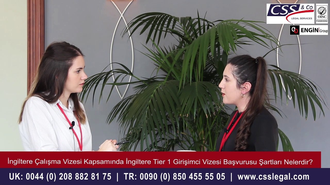 İngiltere Girişimci Vizesi (Tier 1) Şartları Nelerdir? - CSS LEGAL