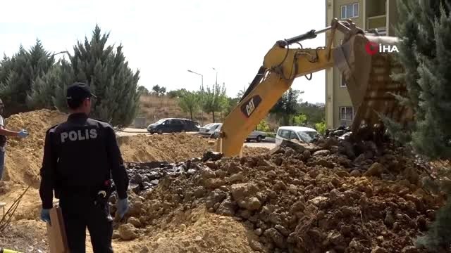 Uşak'ta 13 yıl önce öldüren şahsın torunu ihbar etti polis cesede ulaştı