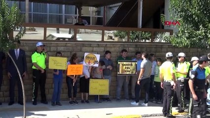 Edirne keşan'da engelli öğrenciler yaya önceliğine dikkat çekti