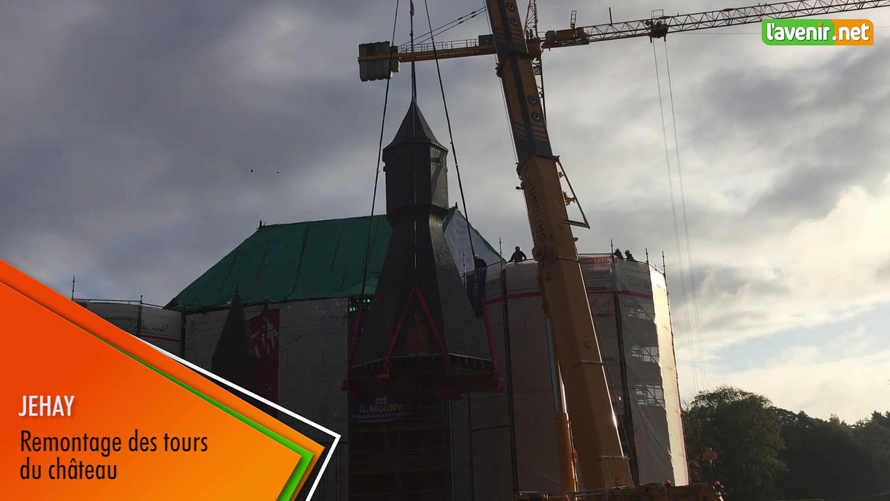 L'Avenir - Réfection des tours du château de Jehay