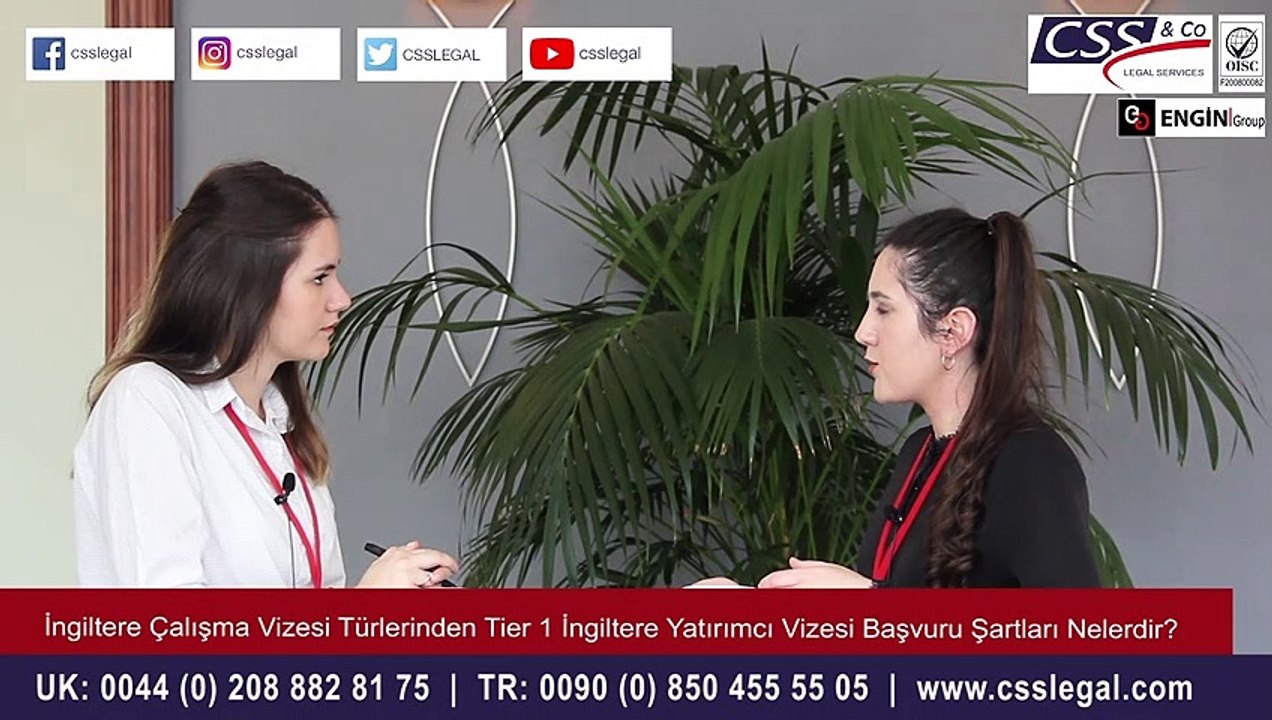İngiltere Tier 1 Yatırımcı Vizesi Başvuru Şartları Nelerdir? - CSS LEGAL