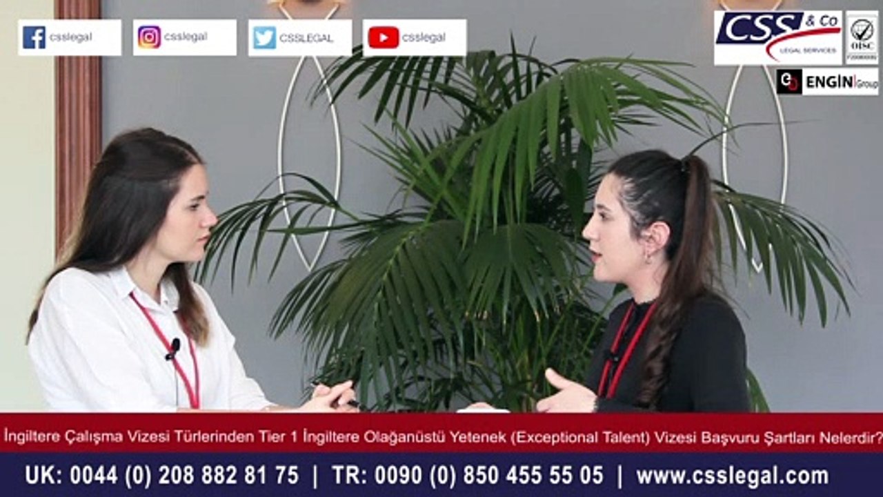 İngiltere tier 1 Olağanüstü Yetenek Vizesi Başvuru Şartları Nelerdir? - CSS LEGAL