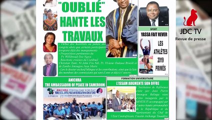 REVUE DE PRESSE CAMEROUNAISE DU 02 OCTOBRE 2019