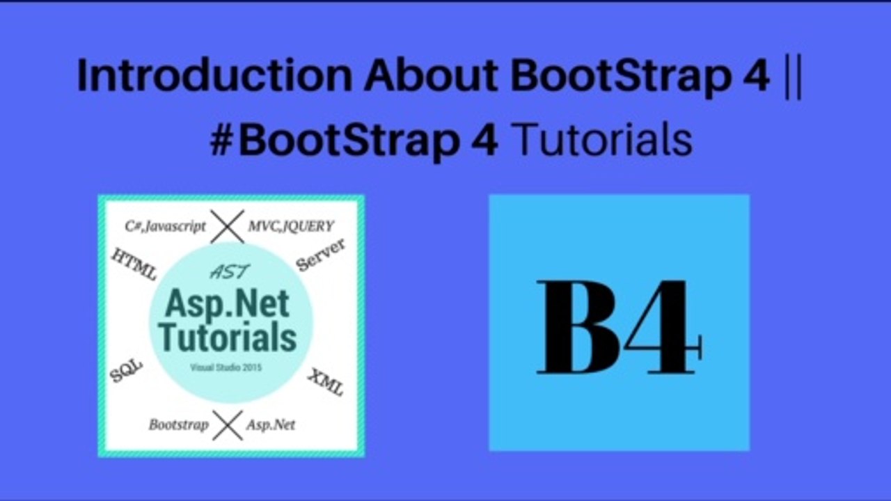 Introduction about bootstrap 4 In asp.net || visual studio 2019 #Bootstrap 4 Tutorials