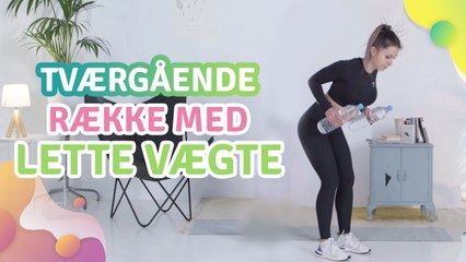 Tværgående række med lette vægte - Bedre Livsstil