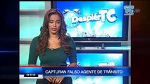 Sujeto se viste como Agente de Tránsito para pedir dinero a los conductores en Quito
