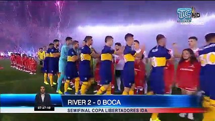 River Plate logra la victoria en la primer semifinal de la Copa Libertadores