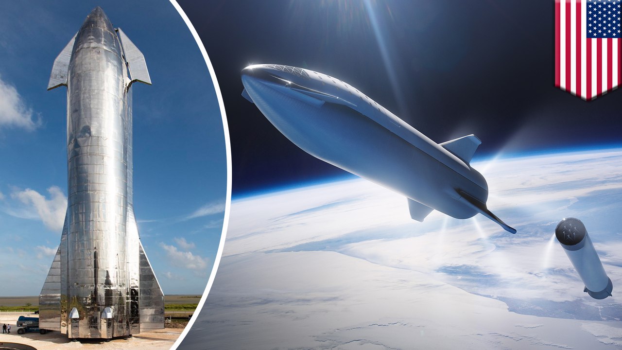 Elon Musk unveils first full Starship prototype