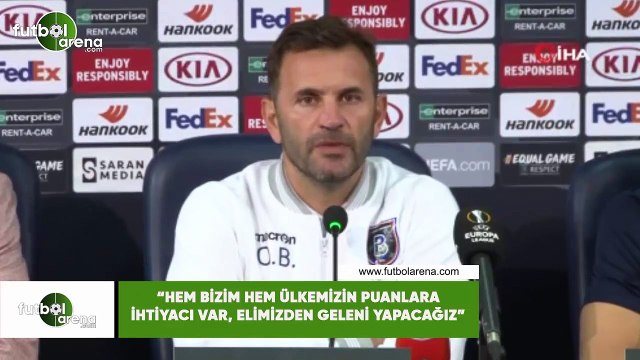 Okan Buruk: Hem bizim hem ülkemizin puanlara ihtiyacı var, elimizden geleni yapacağız