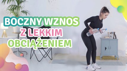 Boczny wznos z lekkim obciążeniem  - Krok do Zdrowia