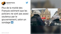 Plus d’un Français sur deux estime que les policiers ne sont pas assez soutenus