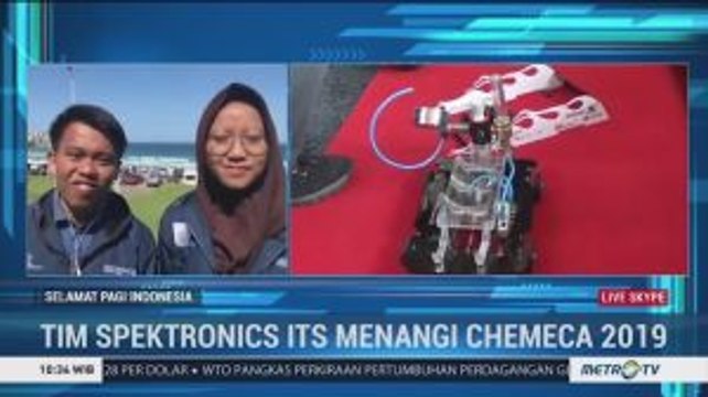 Tim Spektronics ITS Sukses Juara Umum Chemeca 2019 di Sydney