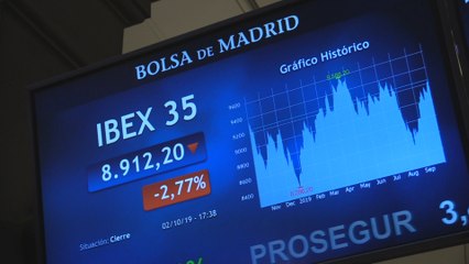 El Ibex 35 sufre la mayor caída del año y pierde los 9.000 puntos