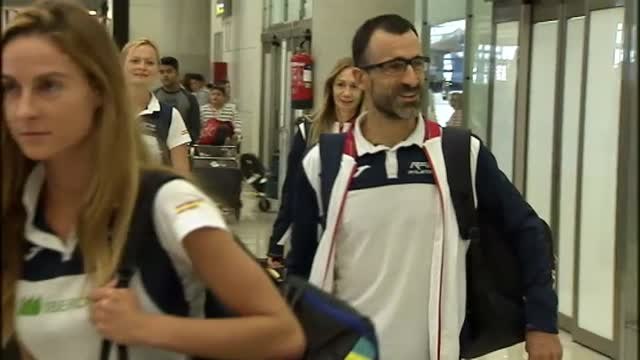 Regresan los primeros atletas españoles del Mundial de Doha
