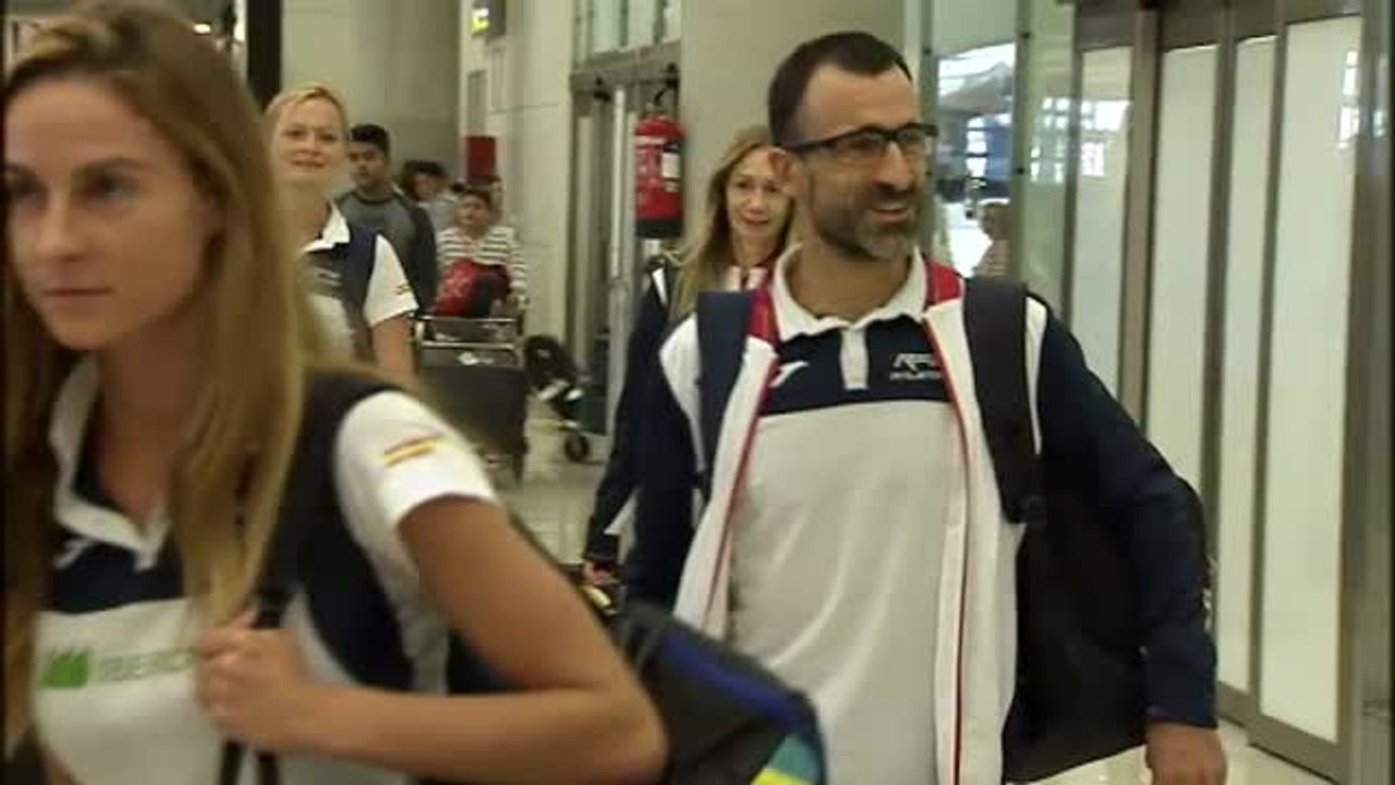Regresan los primeros atletas españoles del Mundial de Doha