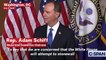 Schiff Warns Trump Any White House Stonewalling Is Considered Obstruction Of Justice