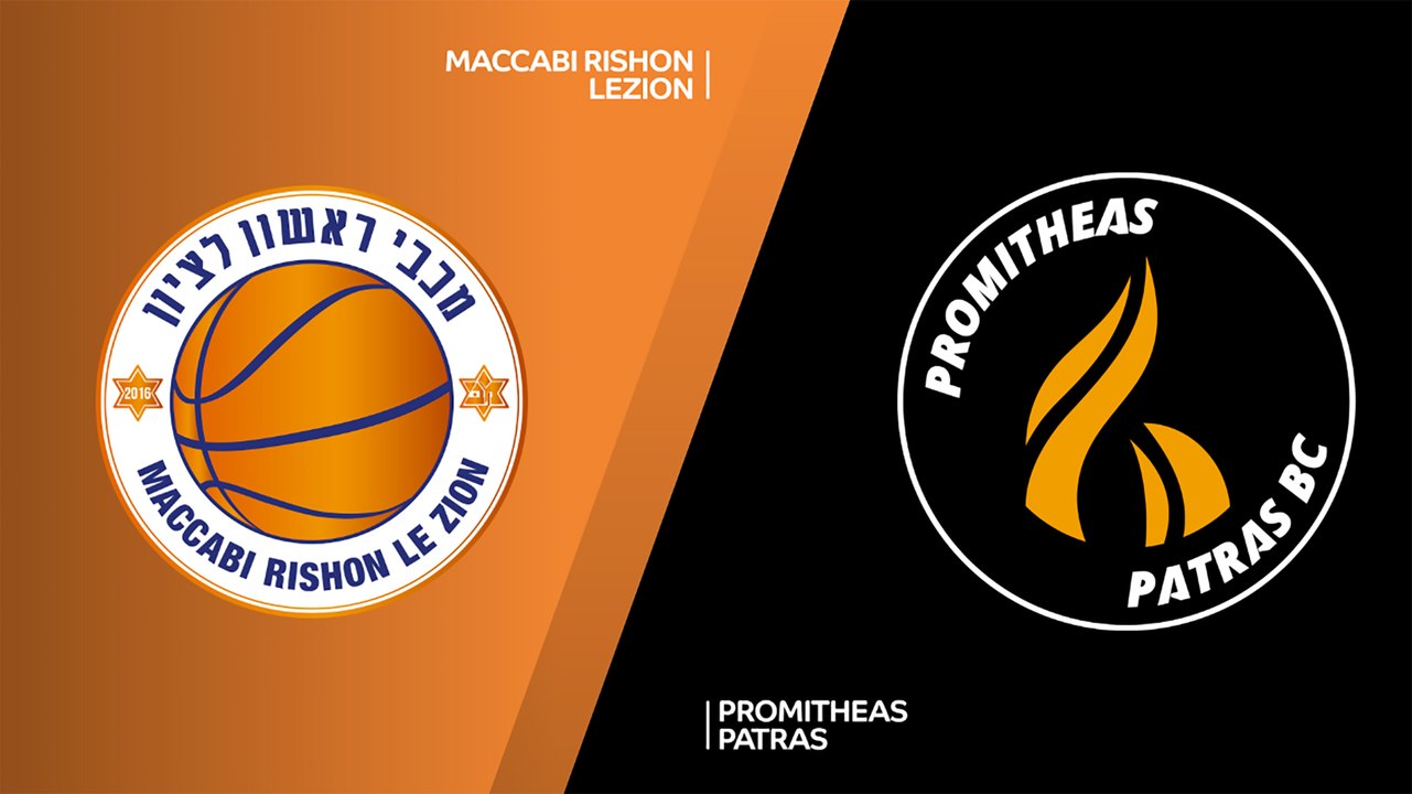 Maccabi Rishon Lezion - Promitheas Patras Highlights | 7DAYS EuroCup, Regular Season Round 1