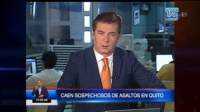 Capturan a cuatro presuntos delincuentes entre ellos dos menores de edad en Quito