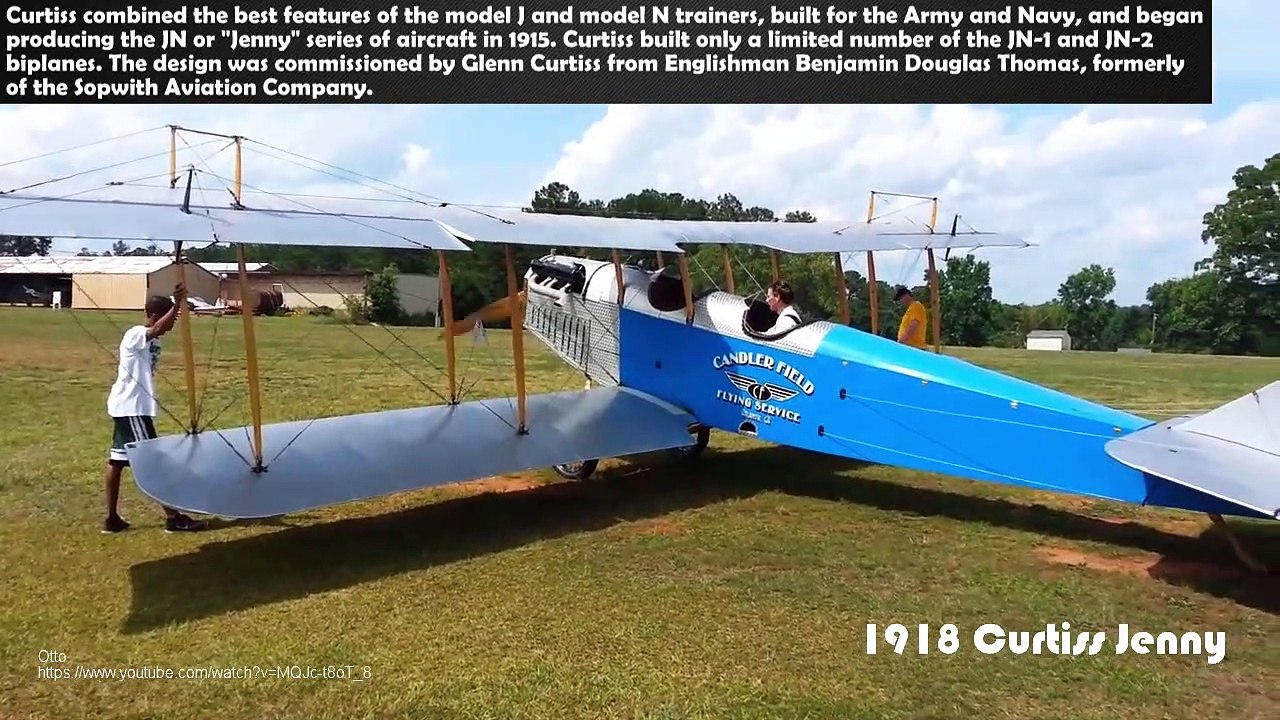 Big Old Airplane Engines Starting Up and Sound